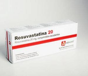 Rosuvastatina 20mg com 30 comprimidos